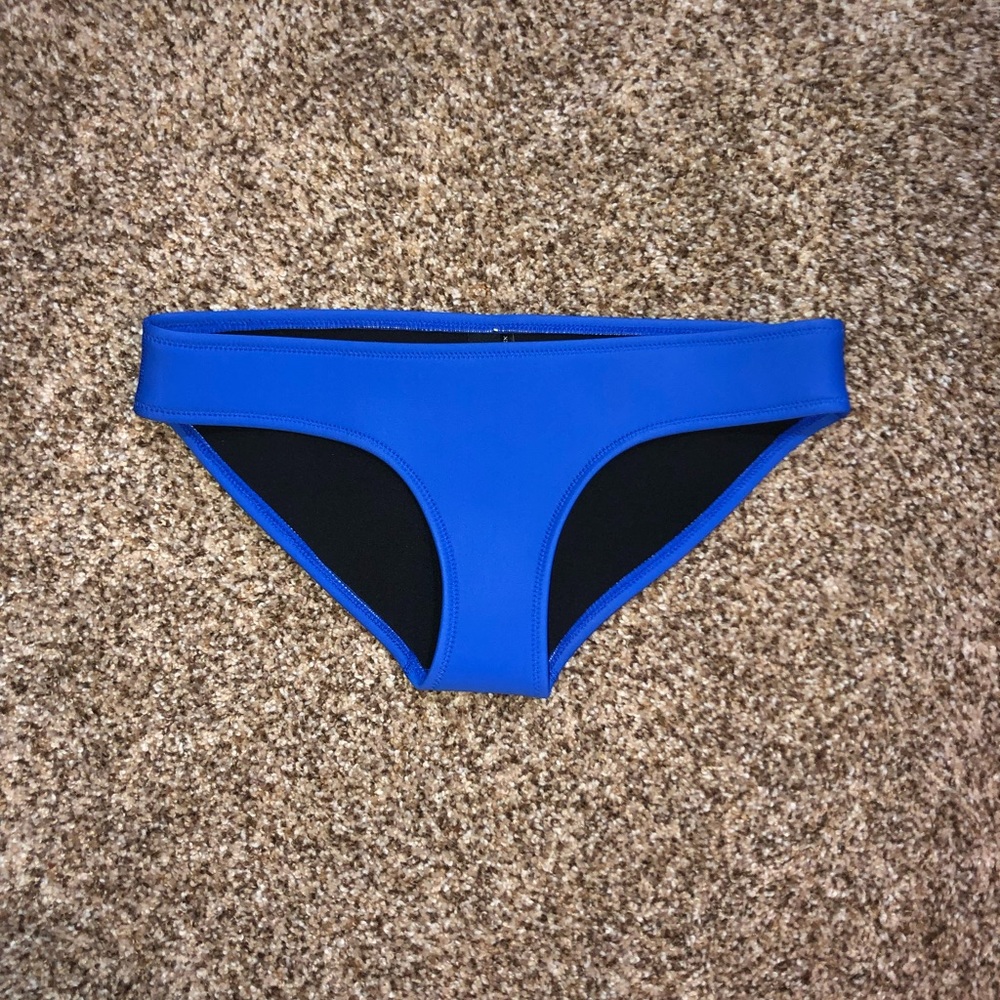 blue bikini bottoms